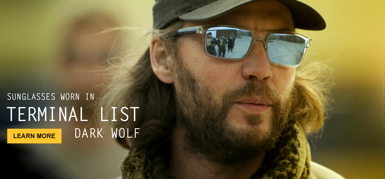 Taylor Kitsch Sunglasses worn by Taylor Kitsch Terminal List Dark Wolf