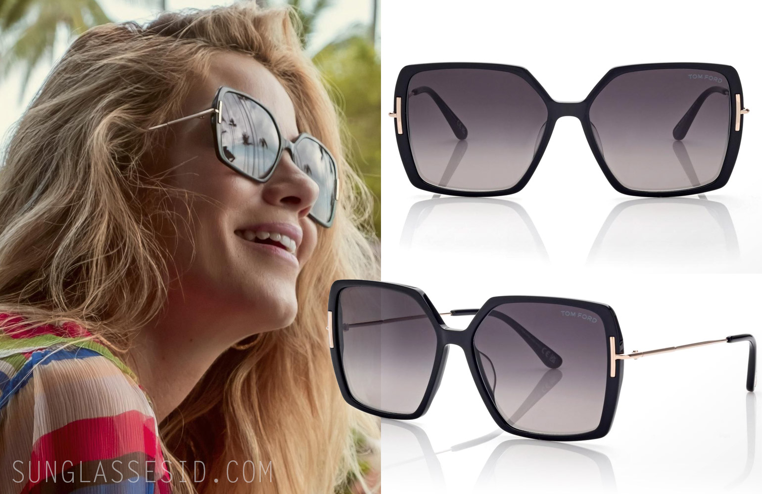 sunglases worn by Michelle Monaghan in The White Lotus Season 3