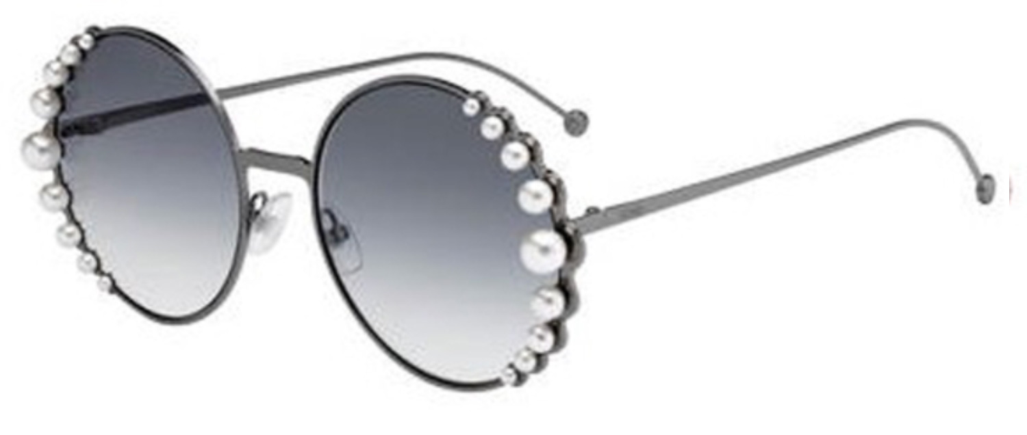 Fendi FF0295S grey ruthenium