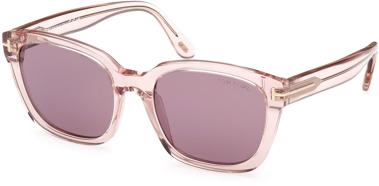 Tom Ford Hayley pink transparent