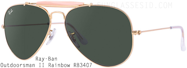 ray-ban rb3407 outdoorsman ii comparison explained