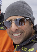 Jason Schwartzman wears Art-Craft Aviator B sunglasses in the HBO Max movie Mountainhead.