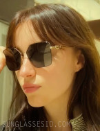 Phoebe Dynevor wears Bvlgari BV6175 sunglasses in the movie Inheritance (2025).