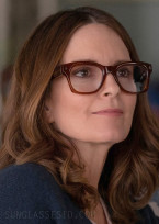 Tina Fey wears Caddis Muzzy eyeglasses in the series The Four Seasons.