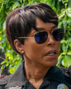 Angela Basset wears Krewe Huey sunglasses in the series 9-1-1.