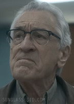 Robert De Niro wears Ovvo 6041 eyeglasses in the movie The Whisper Man.