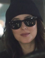 Dakota Johnson wears Ray-Ban RB2140 Wayfarer sunglasses in the movie Am I OK?