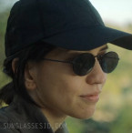 Sonoya Mizuno wears Ray-Ban RB3547 Oval sunglasses in the movie Am I OK?