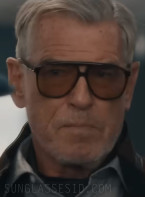 Pierce Brosnan wears Saint Laurent SL 596 sunglasses in Season 2 of the series Mobland.