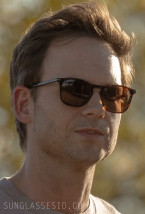 Patrick J. Adams wears Serengeti Delio sunglasses in The Madison.