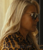 Ali Larter wears Tiffany TF4214U sunglasses in Landman.