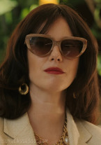 Kaya Scodelario wears Tiffany TF4238U sunglasses in Season 2, Episode 1 of The Gentlemen