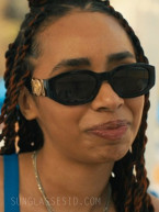 Enva Lewis wears Versace VE4361 sunglasses in the movie My Fault: London.
