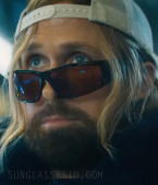 Ryan Gosling wears BluBlocker Viper sunglasses in The Fall Guy (you can just spot the BluBlocker logo on the frame, above the lens)
