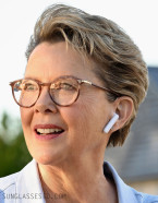 Annette Bening wears Furla VFU591 eyeglasses in Apples Never Fall.