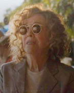 Catherine O'Hara as Patty Leigh wears Matsuda 2903H MGP Gold Tortoise sunglasses in The Studio.