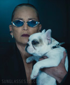 Sharon Stone wears Miu Miu SMU56Z sunglasses in the movie Nobody 2.