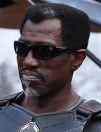 Wesley Snipes wears Oakley Fives Squared sunglasses in the movie Deadpool & Wolverine.