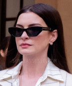 Anne Hathaway wears Khaite x Oliver Peoples 1961C sunglasses in The Devil Wears Prada 2.