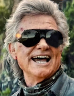 Kurt Russell wears black, aviator glacier sunglasses in Episode 6 of Season 2 of Monarch: Legacy of Monsters.