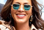 Nicole Ari Parker wears Jacques Marie Mage Atkins sunglasses in Season 3 of the HBO Max series And Just Like That.