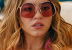 Sydney Sweeney wears Miu Miu MU A55S sunglasses in Season 3 of Euphoria (2026).