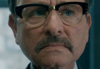 Fisher Stevens wears Ray-Ban RX0316 Mega Clubmaster eyeglasses in the movie In The Grey.