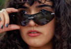 Asha Banks as Noah wears Soar Cubitts Sirrus sunglasses in Your Fault: London.