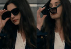 Anne Hathaway wears Barton Perreira Samo sunglasses in the movie The Devil Wears Prada 2.