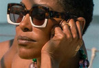 Christine Adams wears Curry & Paxton sunglasses in the series Malice.