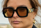 Charlie-Chan Dagelet wears Gucci GG1547S sunglasses in the series The Perfect Lie.