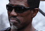 Wesley Snipes wears Oakley Fives Squared sunglasses in the movie Deadpool & Wolverine.