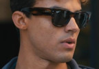 Matthew Broome wears Ray-Ban RB0840S Mega Wayfarer in the movie My Fault: London.