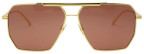 Bottega Veneta BV1012S gold with red lens (005)