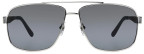 Panama Jack Silver Metal Smoke Aviator sunglasses