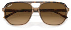 Ray-Ban RB2205 Bill One, Havana On Transparent Brown, Polarized Lenses