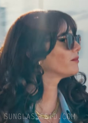Kaya Scodelario wears Ahlem Pont des Arts sunglasses in Season 2 of The Gentlemen.