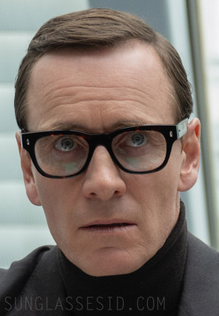 Michael Fassbender wears Cutler and Gross 9772 eyeglasses in the movie Black Bag.