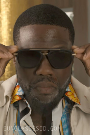 Kevin Hart wears Dita Terracraft DTS 416 01 sunglasses in 72 Hours.