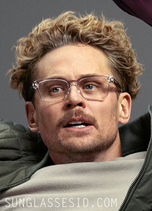Billy Magnussen wears Emporio Armani EA3192 glasses in The Audacity.