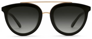 Krewe Clio Nylon, Black + Shadow 24K