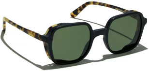 L.G.R Manda Explorer, Black Matt / Havana Tartarugato Matt 23B / Green G15-5