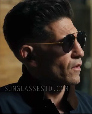 Jon Bernthal wears Linda Farrow Marcelo sunglasses in the movie The Accountant 2.
