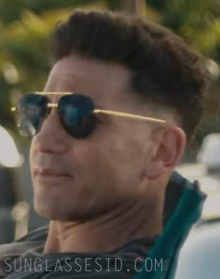 Jon Bernthal wears Linda Farrow Marcelo sunglasses in The Accountant 2.