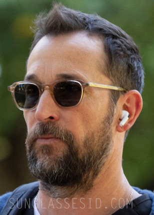 Noah Wyle wears Moscot Billik Sun sunglasses in The Pitt.