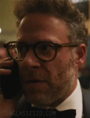 Seth Rogen wearing Moscot Dahven eyeglasses in The Studio.