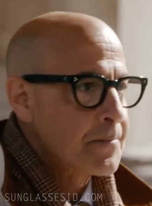 Stanley Tucci wears Moscot Vilda eyeglasses in the movie Fountain of Youth.