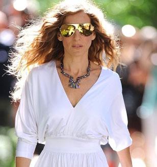 Mykita & Bernhard Willhelm Franz - Sarah Jessica Parker - Sex and the City  2 | Sunglasses ID - celebrity sunglasses