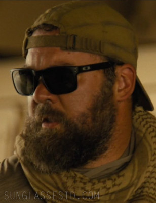 Austin Hébert wears a pair of Oakley Holbrook OO9102 sunglasses in the series Lioness.