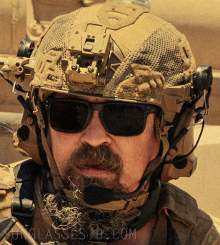 James Jordan wears a pair of Oakley Holbrook OO9102 sunglasses in the series Lioness (2024).